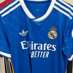 Adidas Real Madrid official jersey 2025